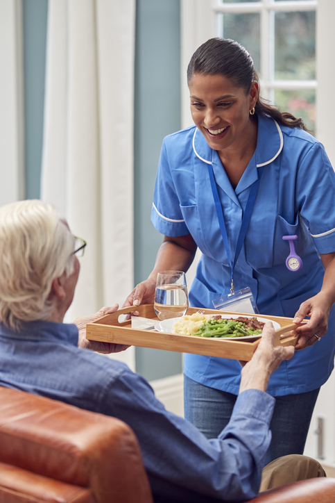 Carebuilders caregiver and patient Carebuilders caregiver and patient