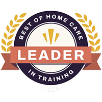 Best of home care in training leader graphic Best of home care in training leader graphic