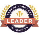 Best of home care in training leader graphic Best of home care in training leader graphic